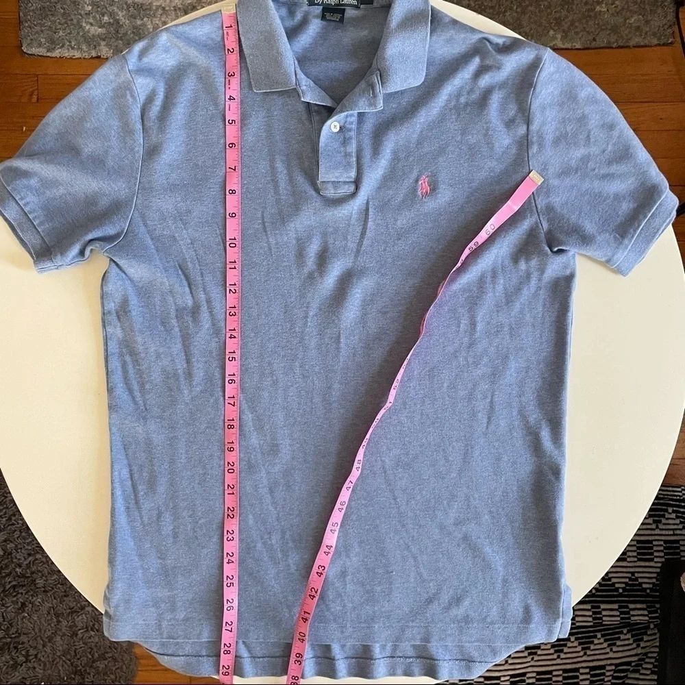 Polo by Ralph Lauren Soft Cotton Polo Shirt Blue Men’s Size Medium